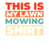 Lawn mower mowing