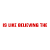 Idolizing a politician is like