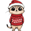 Suricate Noël