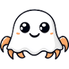 Crab Crab Halloween Funny Ghost