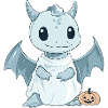 Dragon Halloween Funny Ghost