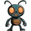 Ant Halloween Comic Funny