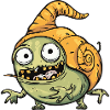 Snail Halloween Comic Funny