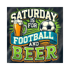 Football and Beer