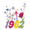 Geburtsjahr 1962 Wildblumen