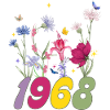 Year of birth 1968 wildflowers