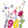 Geburtsjahr 1967 Wildblumen