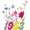 Year of birth 1953 wildflowers