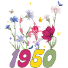 Birth year 1950 wildflowers