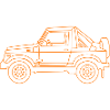Orange 4X4