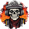 Firefighter Skeleton