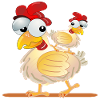 CHICKENS COSTUMES COUPLES