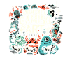 Gamer-monster-gaming-party-design