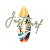 Surfeur Sunset Design