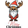 Reindeer Santa Claus