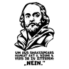 Shakespeares 'Nein'-Zitat – Lustiges Hamlet Quote