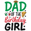 Papa de la fille d’anniversaire