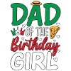 Papa de la fille d’anniversaire