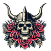 Viking Skull