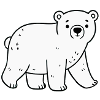 Ours blanc