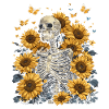 Fleurs squelettes