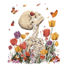 Fleurs squelettes