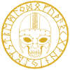 Viking Skull (Gold)
