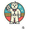 Zła ocena, kciuk w dół Reject Bear