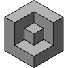 gray 3D cube