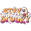Restez effrayant Halloween Ghost