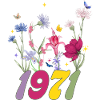 Geburtsjahr 1971 Wildblumen