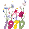 Year of Birth 1970 Wildflowers