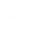Cat with sunglasses playing chess