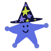 Star wearing a hat