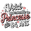 Princesse de 54 Ans