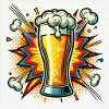 Power Beer Comic