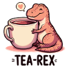 Tee Rex Tee-Rex Teetrinker Geschenk