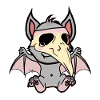 Halloween Medieval Plague Bat Bats