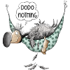 Dodo Noting Chillt In Hängematte