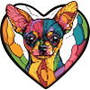Chihuahua Dog Heart Love