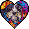 Havanese Dog Heart Love