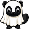 Skunk Halloween Funny Ghost