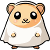 Hamster Halloween Funny Ghost