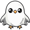 Dove Bird Halloween Funny Ghost