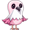 Flamingo Halloween Funny Ghost
