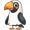Toucan Bird Halloween Funny Ghost