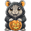 Hamster Halloween Comic Lustig