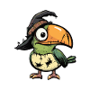 Toucan Bird Halloween Comic Funny