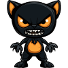 Panther Halloween Comic Lustig