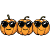 Pumpkin Halloween Sunglasses